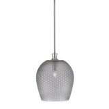 Zola 1 Light Stem Hung Medium Pendant 15 Inch Tall by Toltec - 75-15-1