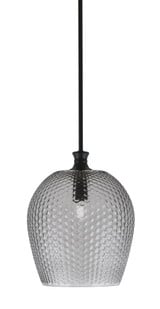 Zola 1 Light Stem Hung Medium Pendant 15 Inch Tall by Toltec - 75-15-1