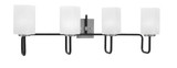 Sandia 4 Light Bath Vanity 9.75 Inch Tall and 35 Inch Length by Toltec - 6224-975-35