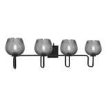 Sandia Four Light Bath Vanity 10 Inch Tall and 37.25 Inch Length by Toltec - 6224-10-3725
