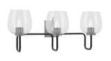 Sandia 3 Light Bath Vanity 11 Inch Tall and 27 Inch Length by Toltec - 6223-11-27