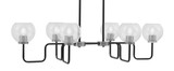 Sandia 6 Light Island 10.25 Inch Tall and 41.75 Inch Length by Toltec - 6236-1025-4175