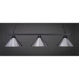 Square 3 Light Small Chandelier by Toltec - 803-14115535