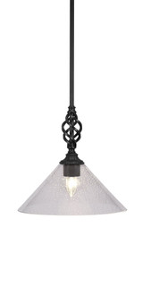 Elegante 1 Light Medium Pendant 11.5 Inch Tall by Toltec - 80-12-115