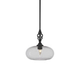 Elegante 1 Light Medium Pendant 13 Inch Wide by Toltec - 80-13-1225