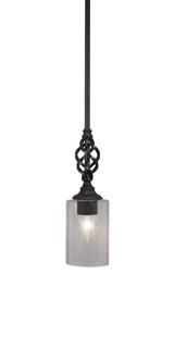 Elegante 1 Light Mini Pendant 12 Inch Tall by Toltec - 80-4-12-3