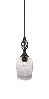 Elegante 1 Light Small Pendant 14.25 Inch Tall by Toltec - 80-625-1425