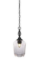 Elegante 1 Light Small Pendant 17.25 Inch Tall by Toltec - 82-625-1725