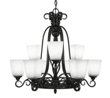 Elegante 9 Light Large Chandelier by Toltec 869-277527 - 869-277527