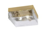 2 Light 10 Inch Wide Flush Mount by Toltec - 840-BN-0