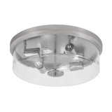 4 Light 17 Inch Wide Flush Mount by Toltec - 837-BN-0