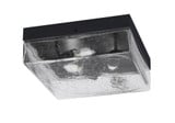 3 Light 12 Inch Wide Flush Mount by Toltec - 842-BN-0