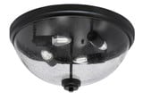 1 Light 8.75 Inch Tall Flush Mount by Toltec - 828-18875