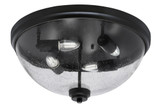 1 Light 8.75 Inch Tall Flush Mount by Toltec - 828-18875