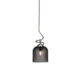 Capri 1 Light Small Stem Pendant 18 Inch Tall by Toltec - 900-718