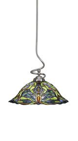 Capri 1 Light Large Stem Pendant 19 Inch Wide by Toltec - 900-1917