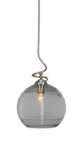 Capri 1 Light Medium Stem Pendant 21 Inch Tall by Toltec - 900-1221