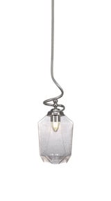 Capri 1 Light Small Stem Pendant 19.25 Inch Wide by Toltec - 900-6251925