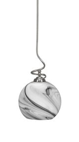 Capri 1 Light Medium Stem Pendant 19.25 Inch Tall by Toltec - 900-11751925