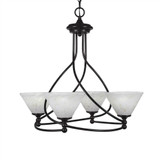 Capri 4 Light Medium Chandelier by Toltec 904-24522