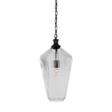 Carina 1 Light Small Chain Hung Pendant 21.5 Inch Tall by Toltec - 93-MB-4650