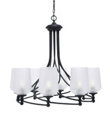 Capri 8 Light Medium Chandelier by Toltec 908-MB-4250 - 908-MB-4250
