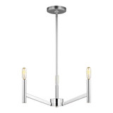 Vector 3 Light Small Chandelier by Visual Comfort Studio - 3124303