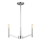 Vector 3 Light Small Chandelier by Visual Comfort Studio - 3124303