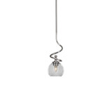 Capri 1 Light Mini Stem Hung Pendant 15.75 Inch Tall by Toltec - 901-BN-4100