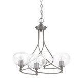Capri 4 Light Medium Chandelier by Toltec 904-BN-202