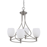 Capri 4 Light Medium Chandelier by Toltec 904-MB-4165