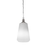 Carina 1 Light Small Chain Hung Pendant 18.25 Inch Tall by Toltec - 93-105-1825-