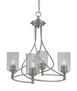 Capri 4 Light Small Chandelier by Toltec 904-BN-3009 - 904-BN-3009