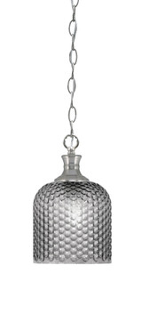 Zola 1 Light Chain Hung Small Pendant 11.5 Inch Tall by Toltec - 96-BN-4912