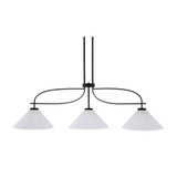 Monterey 3 Light Mini Chandelier by Toltec M3_2936_BC12