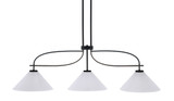 Monterey 3 Light Mini Chandelier by Toltec M3_2936_BC12 - M3_2936_BC12