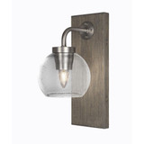 Oxbridge 1 Light Wall Sconce 5.75 Inch Wide by Toltec - OX1_1771_WSG575