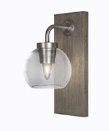 Oxbridge 1 Light Wall Sconce 5.75 Inch Wide by Toltec - OX1_1771_WSG575