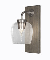 Oxbridge 1 Light Wall Sconce 6 Inch Wide by Toltec - OX1_1771_WSG6