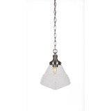 Juno 1 Light Small Chain Hung Pendant 13 Inch Tall by Toltec - 99-10-13-
