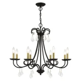 Daphne 8 Light Large Chandelier by Livex - 40878