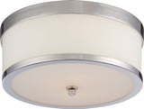 Celine 2 Light 13.63 Inch Wide Flush Mount by Nuvo - 60-2F