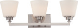 Mobili 3 Light Vanity Light by Nuvo - 60-3BL