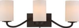 Willow 3 Light Vanity Light by Nuvo - 60-503W