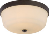 Laguna 3 Light 15.13 Inch Wide Flush Mount by Nuvo - 60-524L