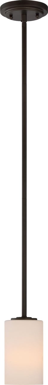 Willow 1 Light Mini Pendant by Nuvo - 60-508W