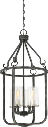 Sherwood 4 Light Medium Chandelier by Nuvo - 60-61SHR