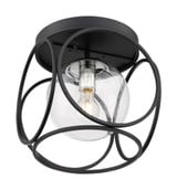 Aurora 1 Light 13 Inch Wide Flush Mount by Nuvo - 60-69FM