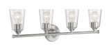 Bransel 4 Light Vanity Light by Nuvo - 60-7-4BV
