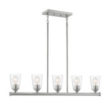 Bransel 5 Light Linear Island by Nuvo - 60-7-5I